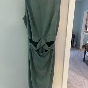 Windsor Teal Zip-Up Dress